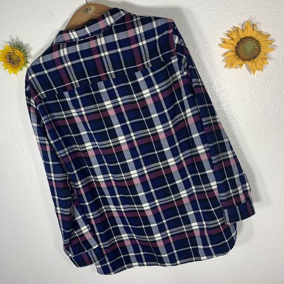 Jachs Girlfriend Plaid Multicolor Button Plus Size XXL Women’s - Picture 10 of 14